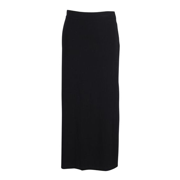 Iris & Ink Pencil Maxi Skirt in Black Viscose - Picture 1 of 3